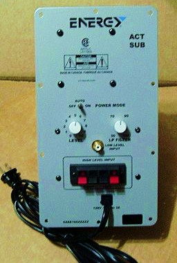 Energy shop act subwoofer